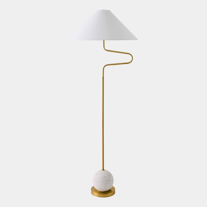 Global Views Swerve Floor Lamp