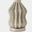 Global Views Dom Wave Ceramic Lamp