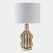Global Views Dom Wave Ceramic Lamp