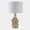 Global Views Dom Wave Ceramic Lamp