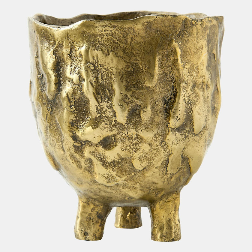 Global Views Fucina Brass Pot
