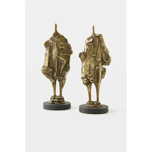 Global Views Pollici Brass Sculpture