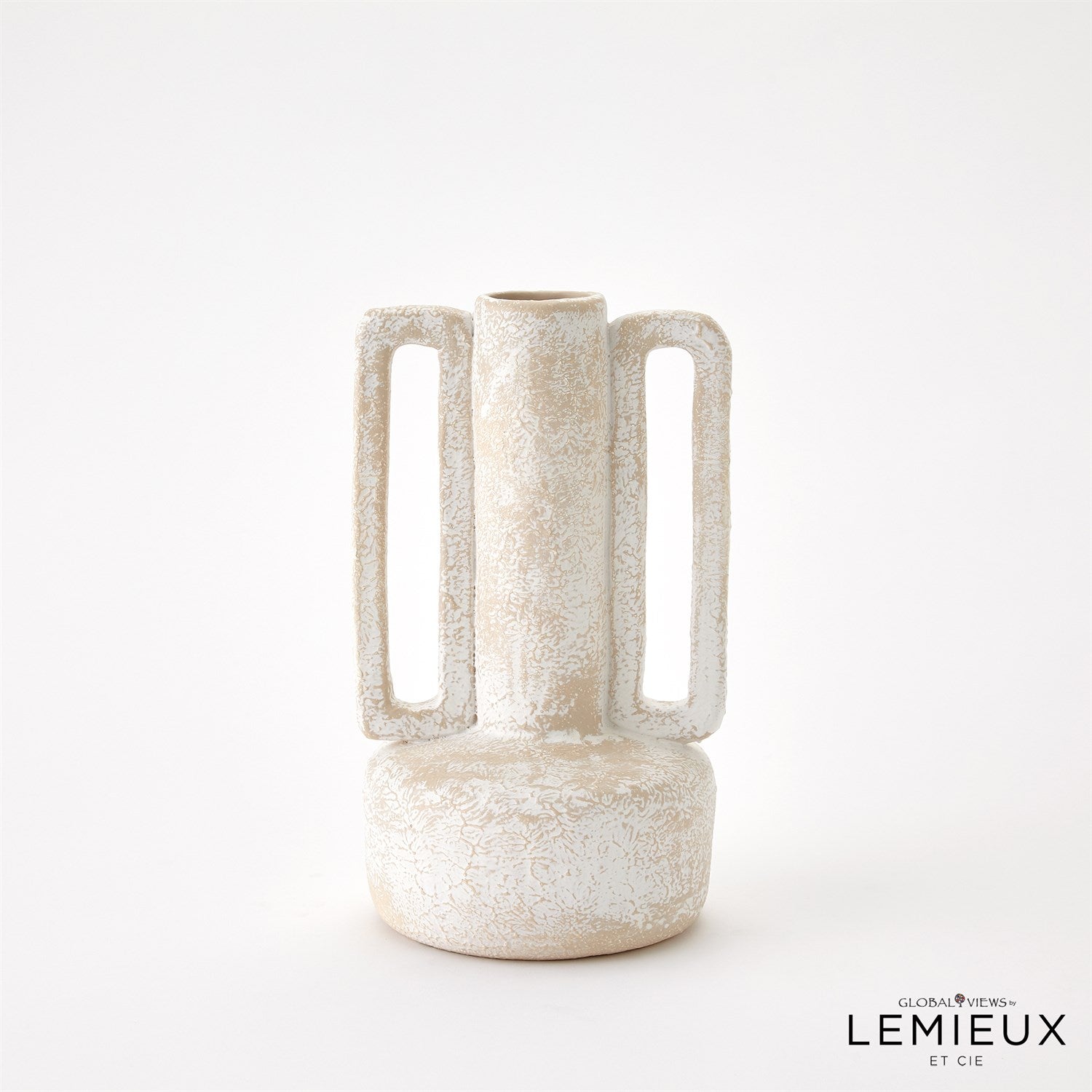 Global Views Normandie and Bretagne Vase - Natural