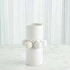 Global Views Hera Vase & Bowl - Matte White