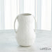 Global Views Aquitaine Vase - Matte White