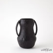 Global Views Aquitaine Vase - Matte Black
