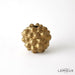 Global Views Bubble Vase - Matte Antique Gold