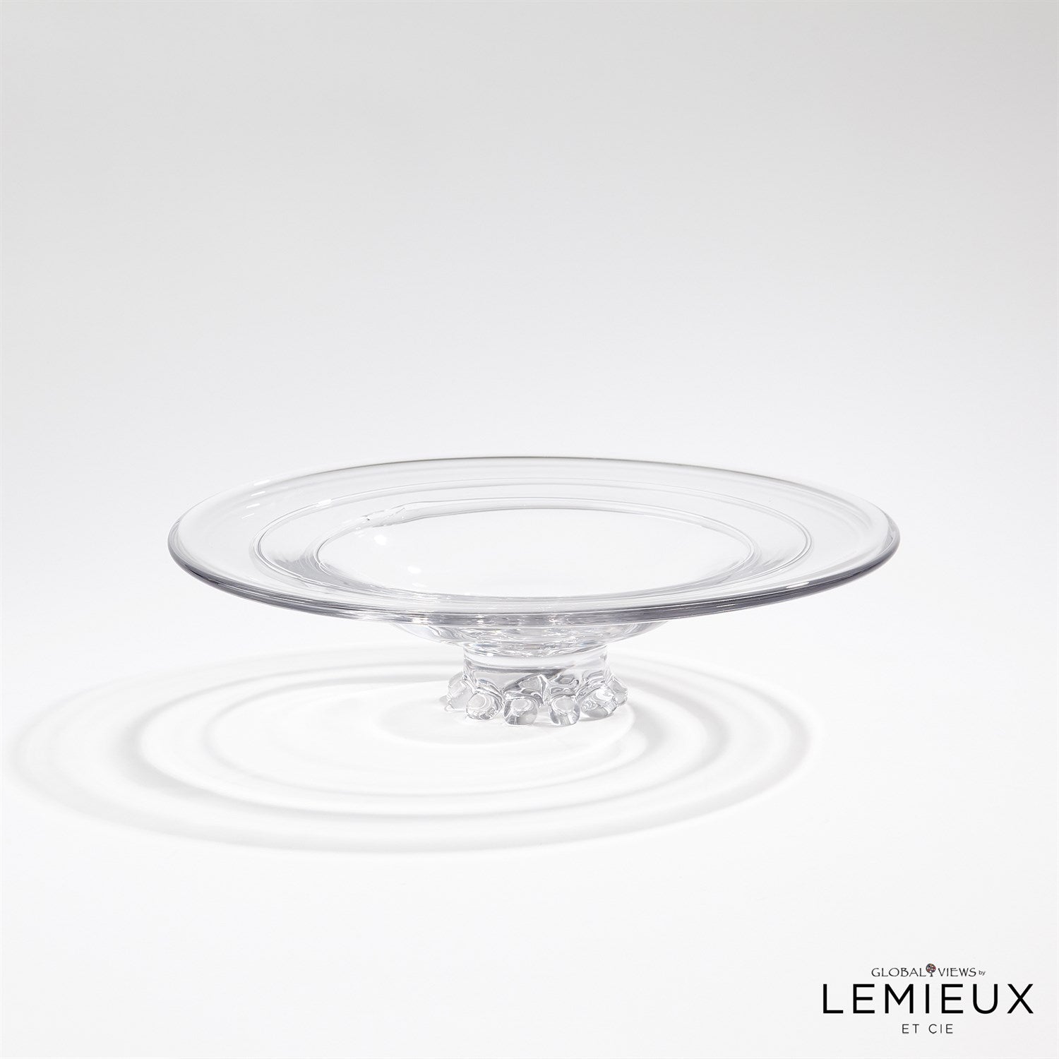 Global Views Verre Lisse Collection - Clear