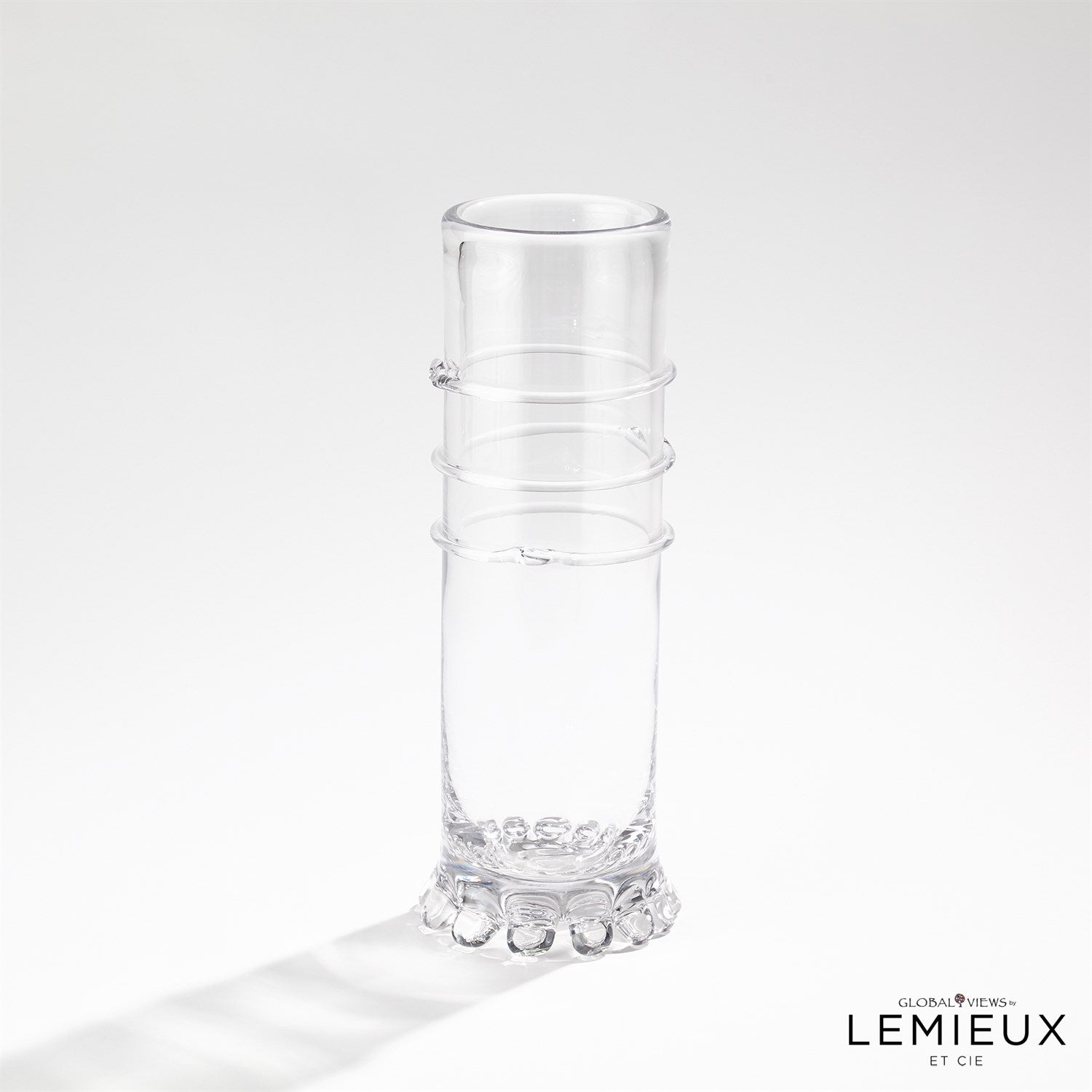 Global Views Verre Lisse Collection - Clear