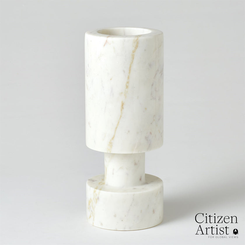 Citizen Artist for Global Views Marble Luc Vase