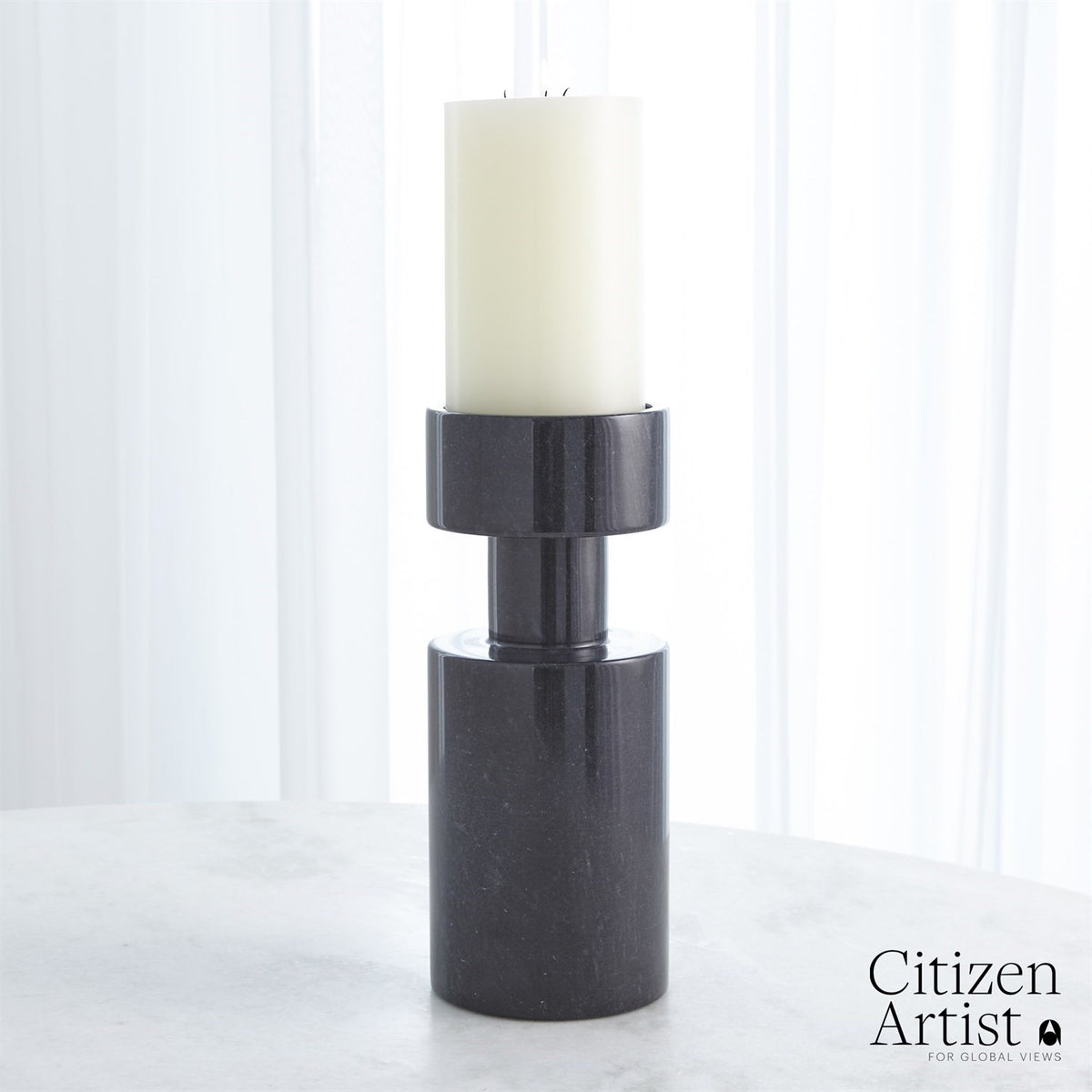 Citizen Artist for Global Views Marble Luc Vase