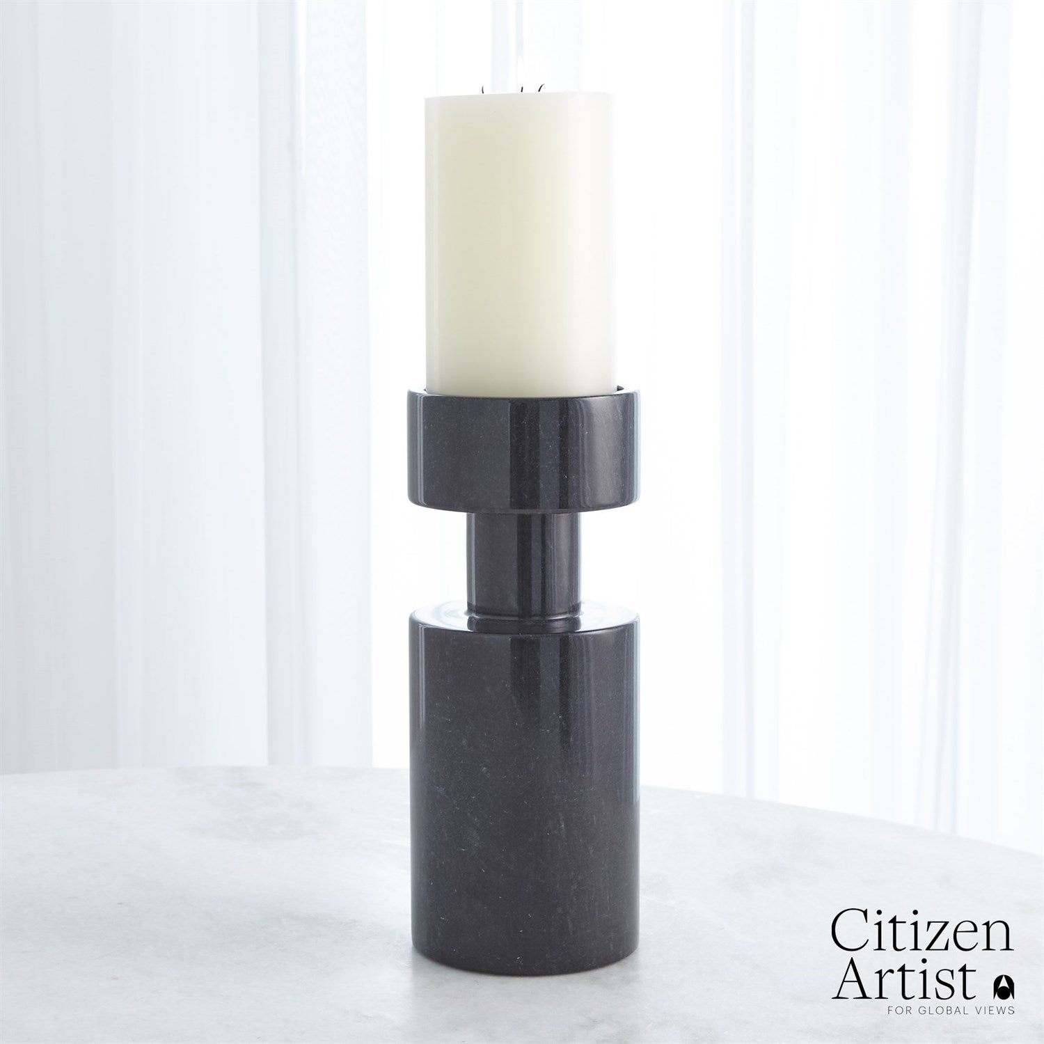 Global Views Luc Vase Marble