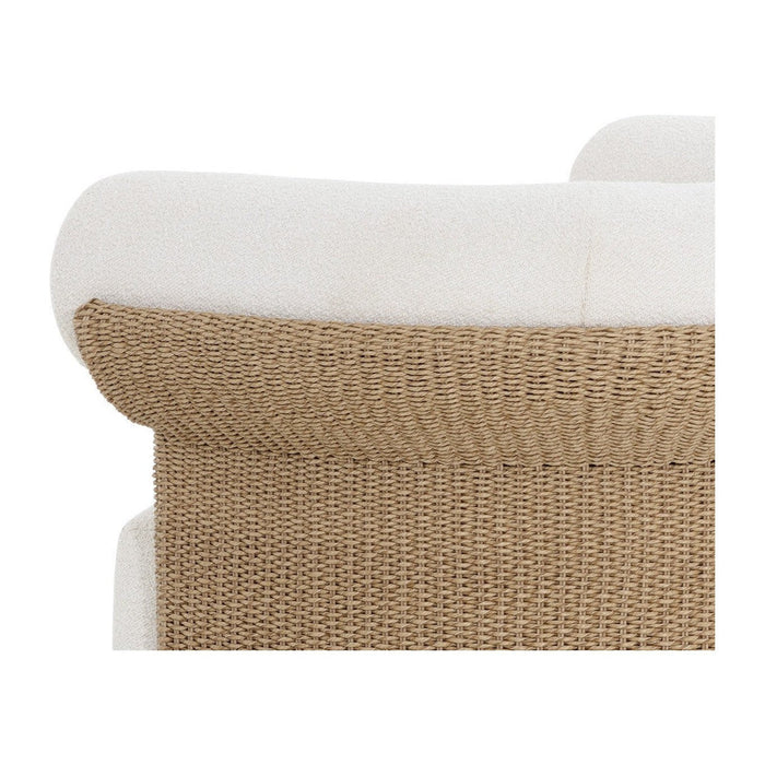 Sunpan Asos Lounge Chair - Louis Cream