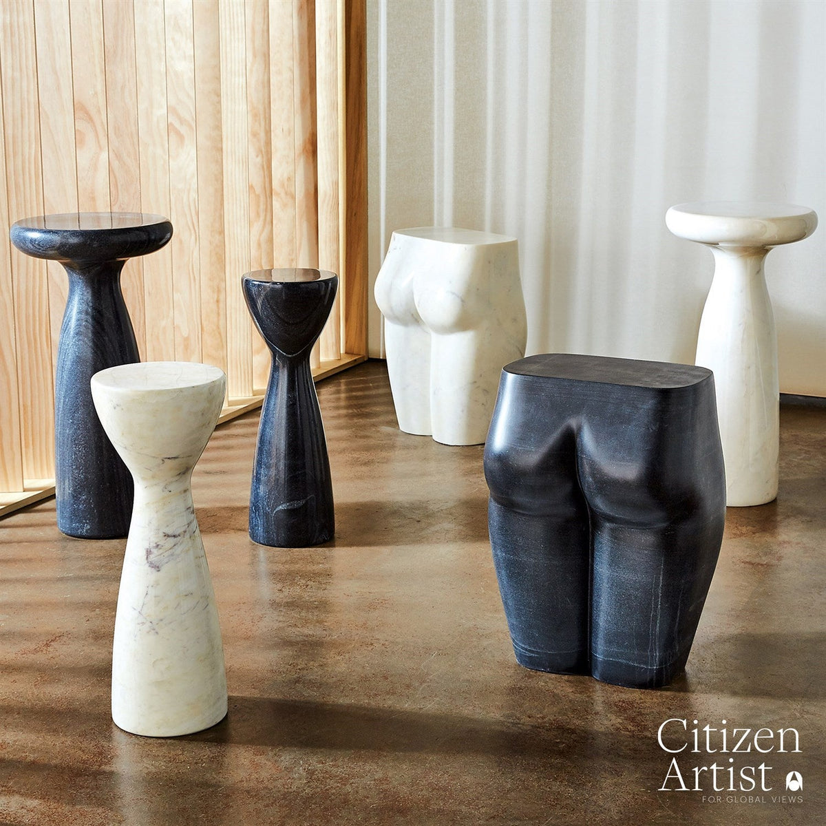 Global Views LHomme Stool