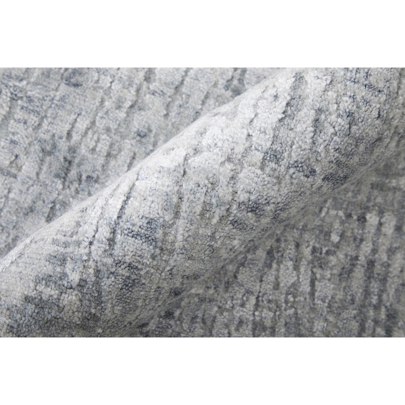 Feizy Eastfield 69A8F Modern Abstract in Blue/Silver