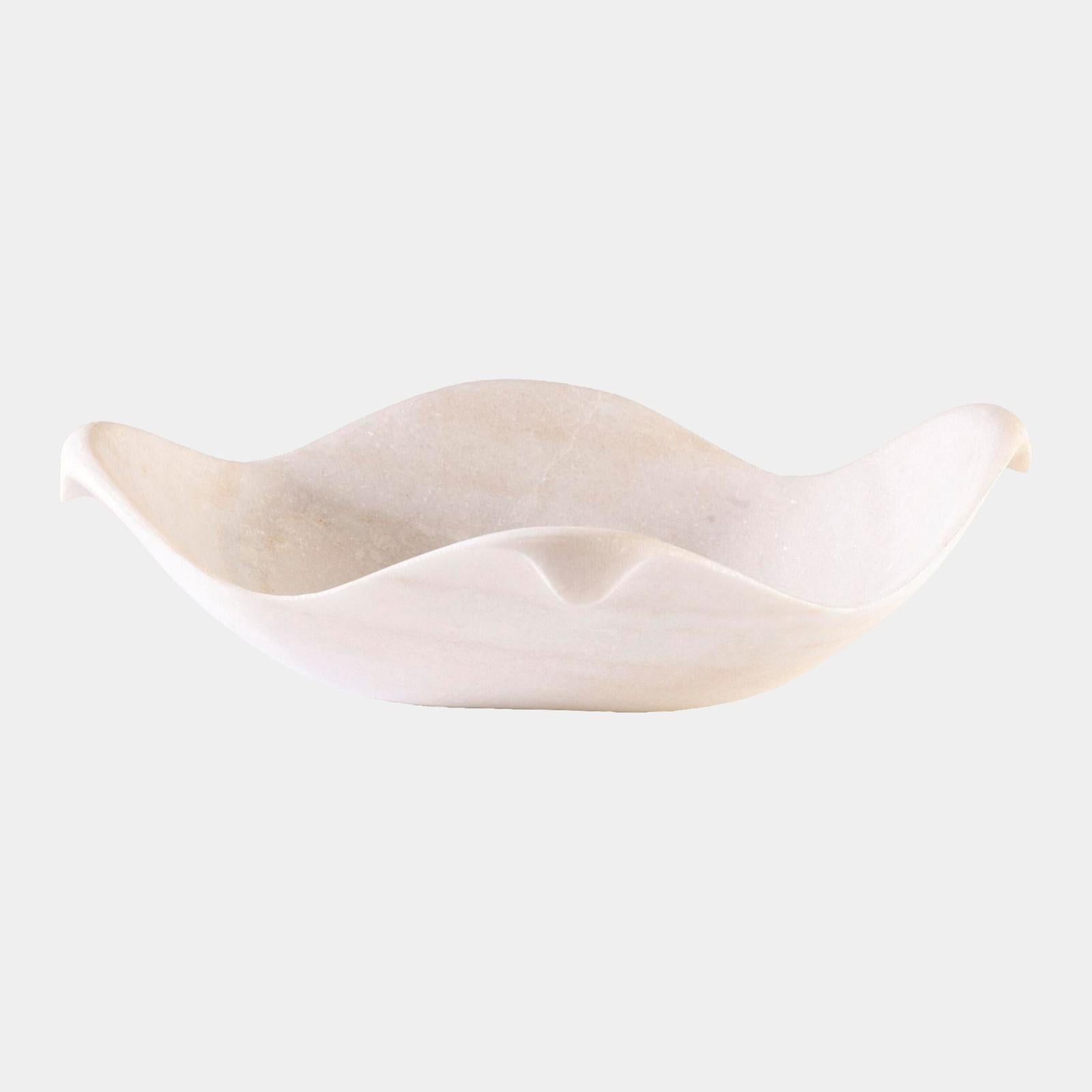 Global Views Marble Dove Bowl