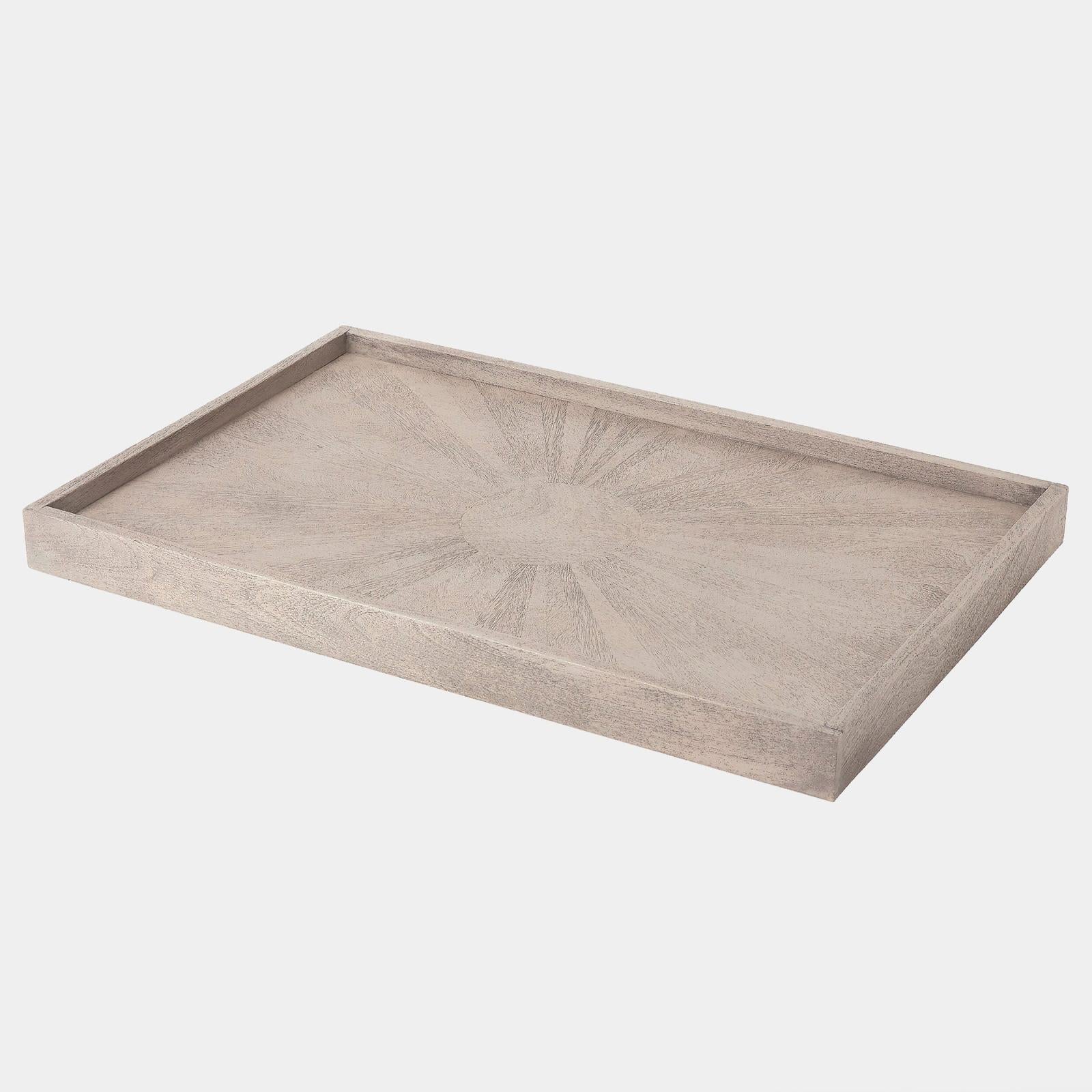 Global Views Driftwood Ottoman Tray