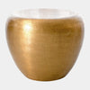 Global Views Goa Antique Brass End Table