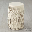 Global Views Emily Martini Table - Ivory