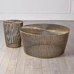 Global Views Adige Antique Brass Coffee Table