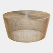 Global Views Adige Antique Brass Coffee Table
