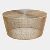 Global Views Adige Antique Brass Coffee Table