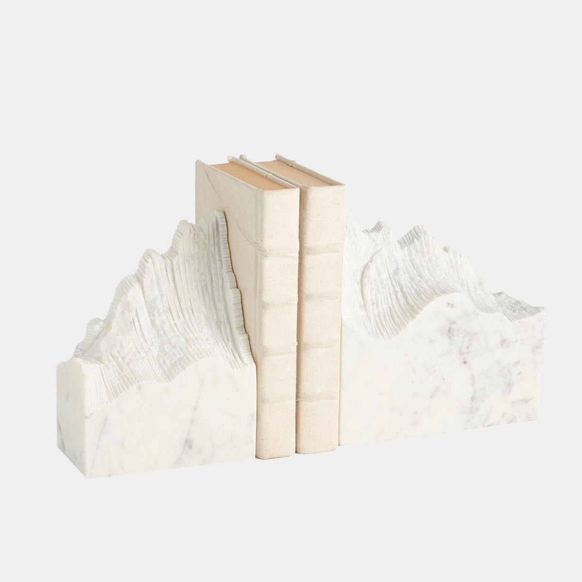 Global Views Mountain Summit Bookends Set of 2