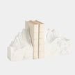 Global Views Mountain Summit Bookends Set of 2