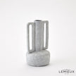Global Views Normandie and Bretagne Vase - Light Grey