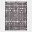 Global Views Indigo Charcoal Gate Rug Clearance