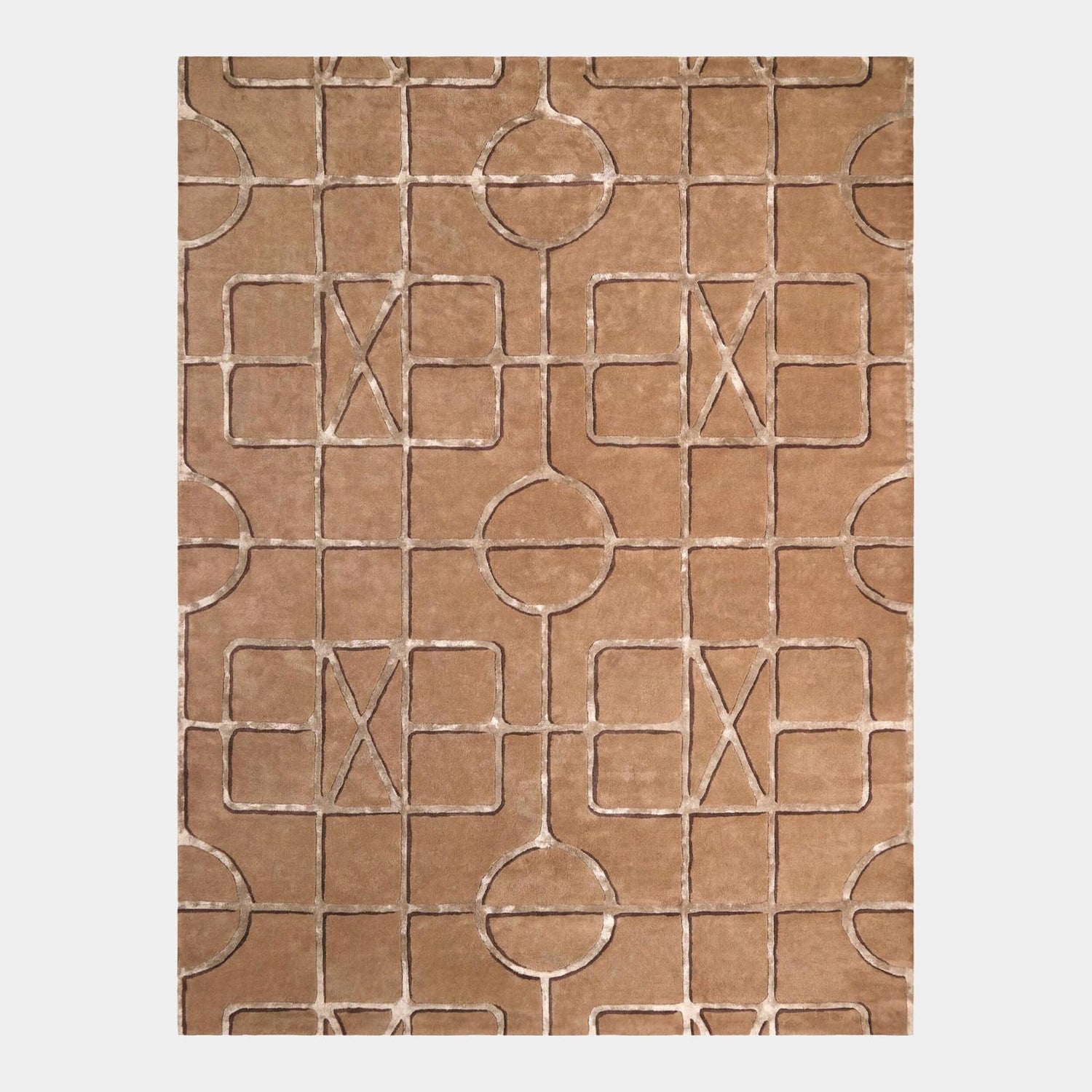 Global Views Khaki Gate Rug Clearance