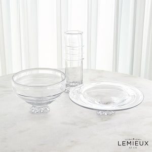 Global Views Verre Lisse Collection - Clear