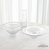 Global Views Verre Lisse Collection - Clear
