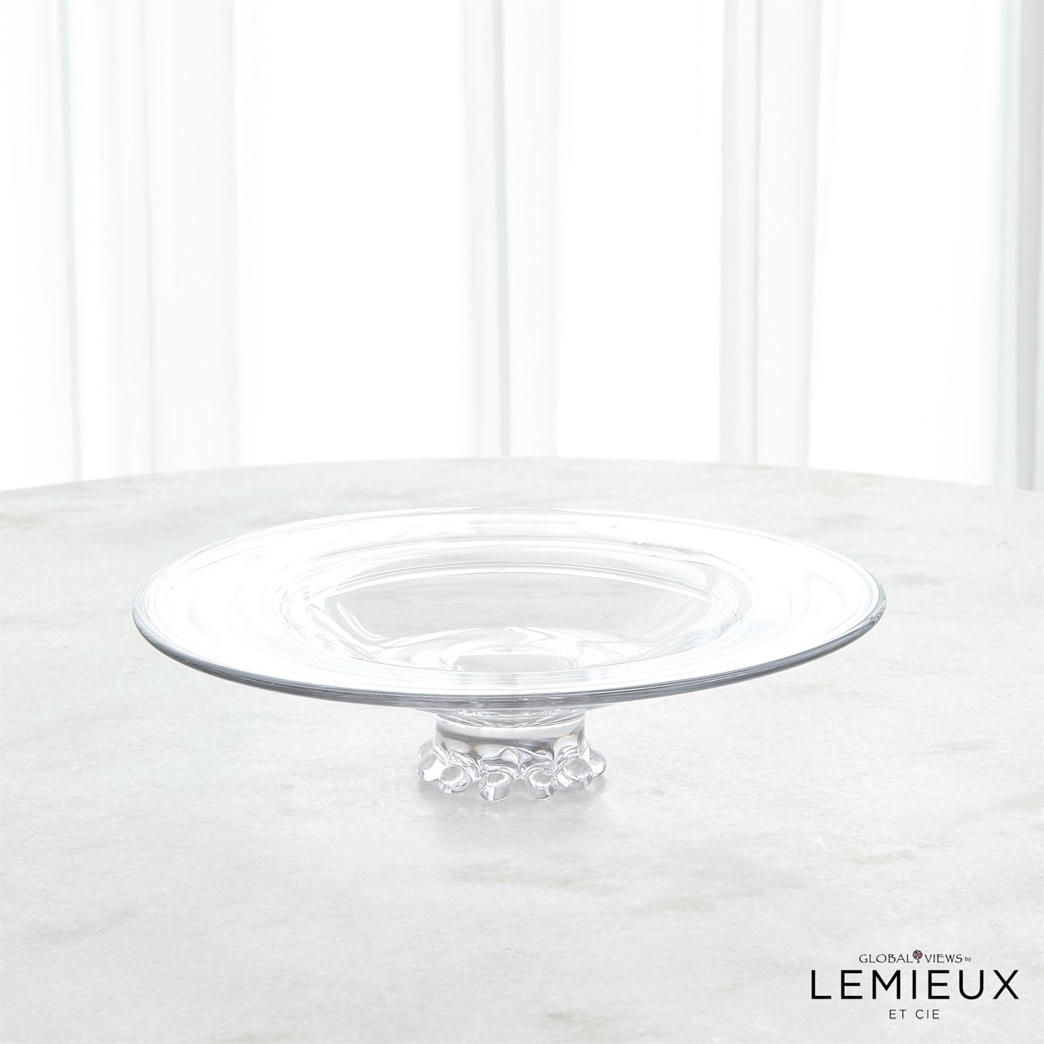 Global Views Verre Lisse Collection - Clear