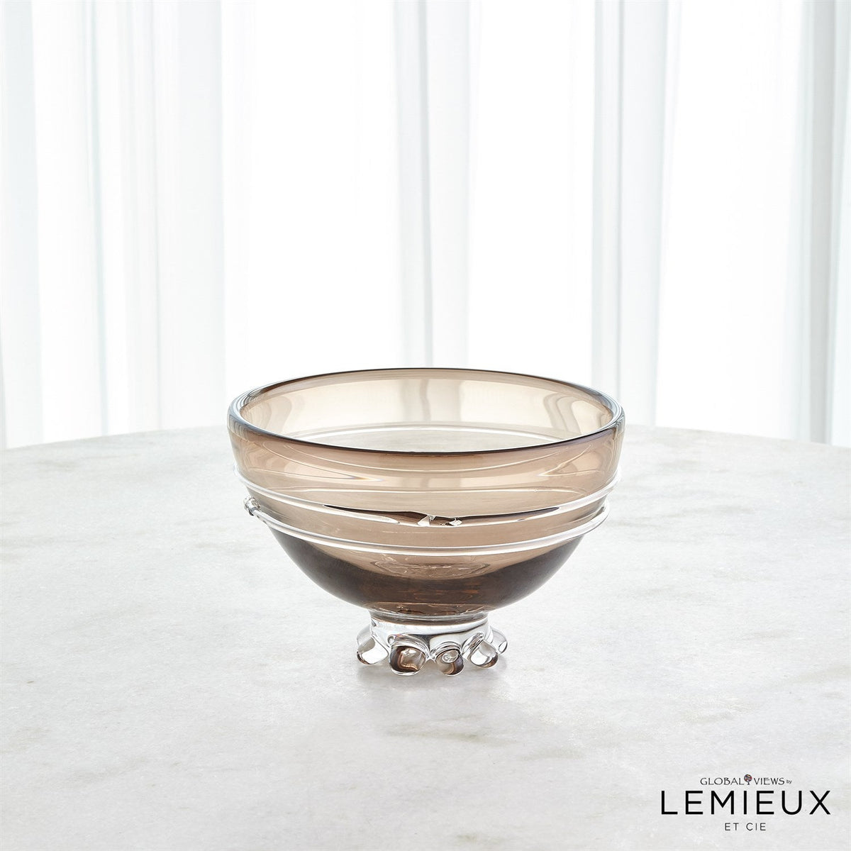 Global Views Verre Lisse Collection - Dore