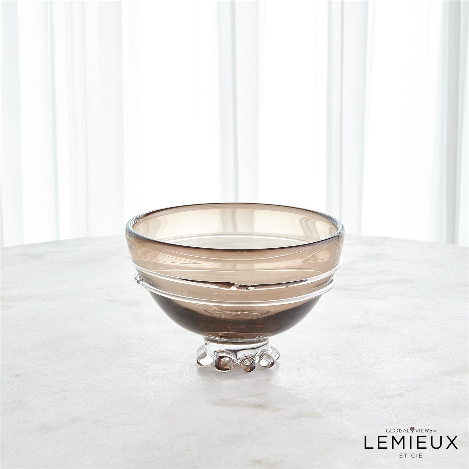 Global Views Verre Lisse Collection - Dore