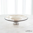 Global Views Circle Etched Accent Table