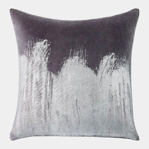 Global Views Thunder Pillow Silver Leaf