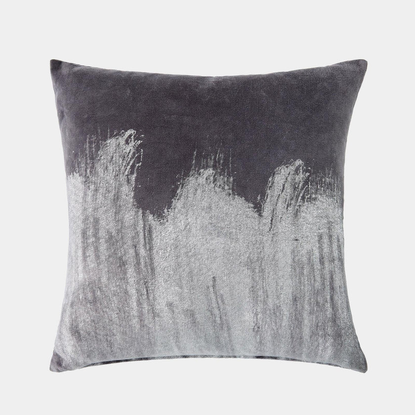 Global Views Thunder Pillow Silver Leaf