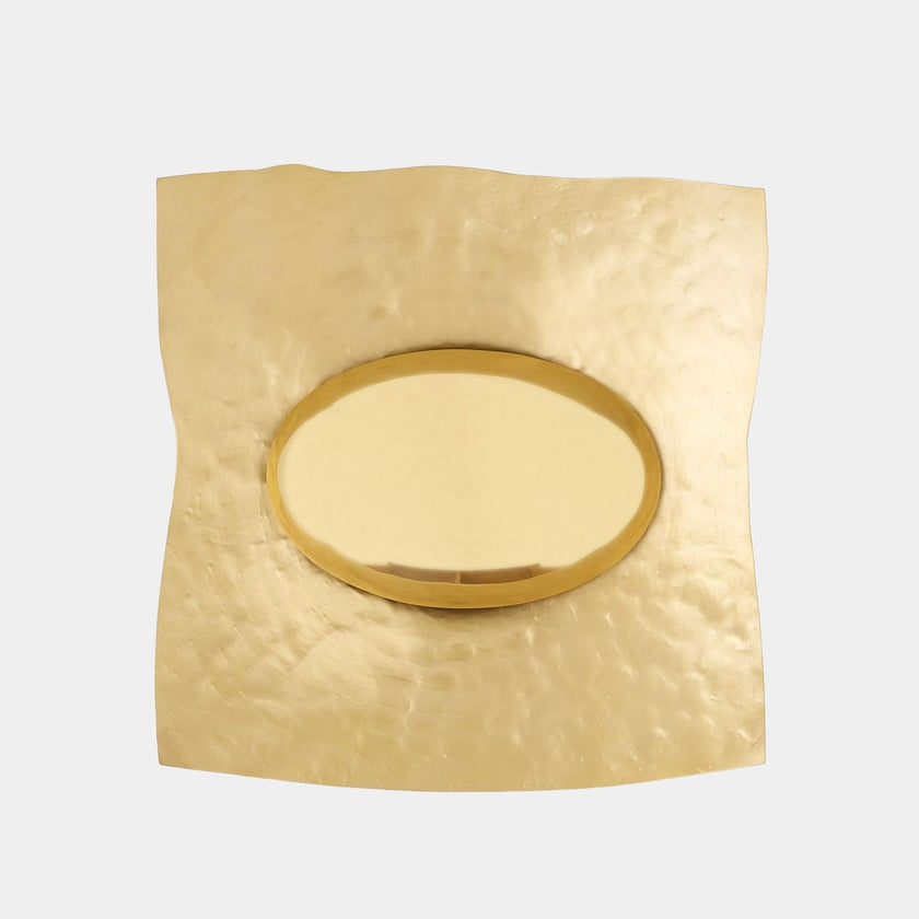 Global Views Sunrise Brass Wall Sconce