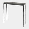 Global Views Forrester Blackened Flamed Marble Console