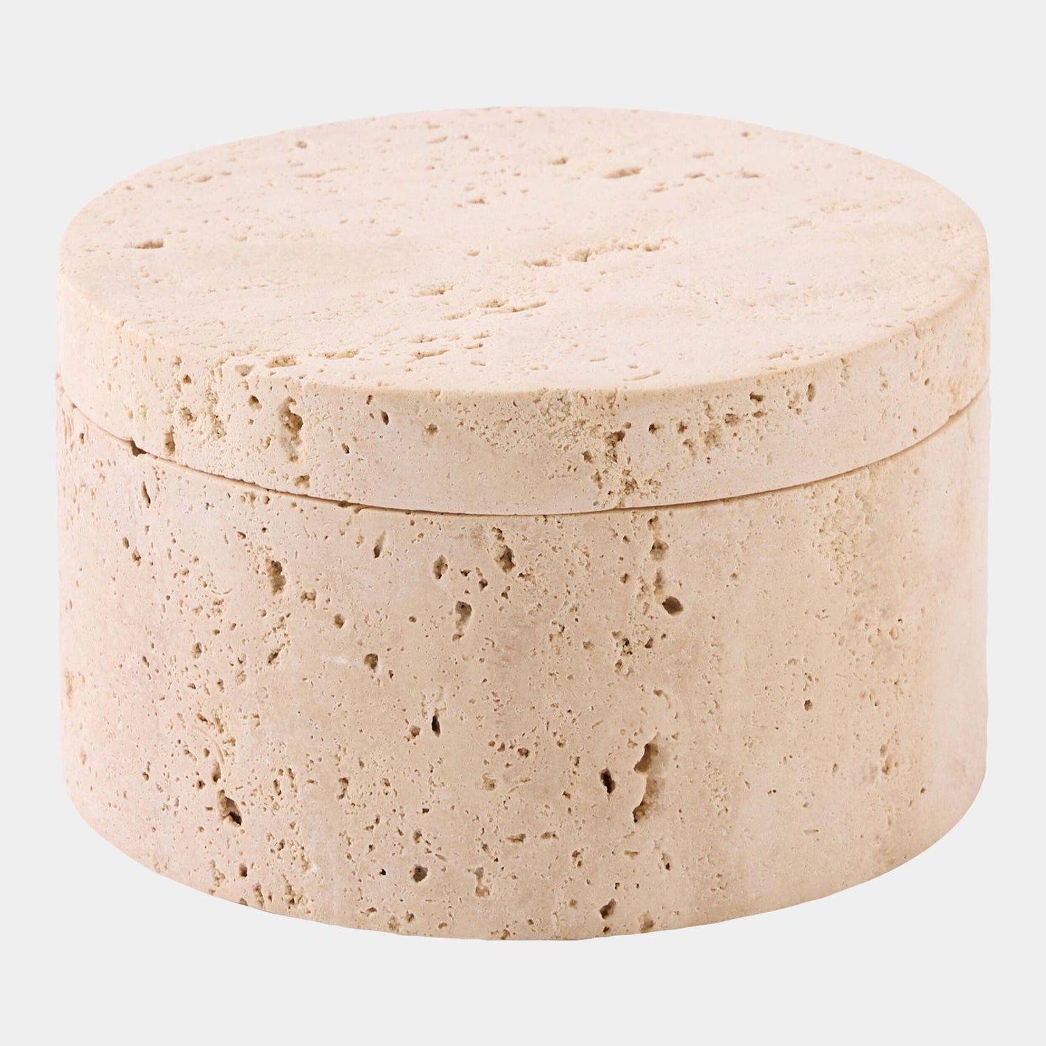 Global Views Girare Travertine Box