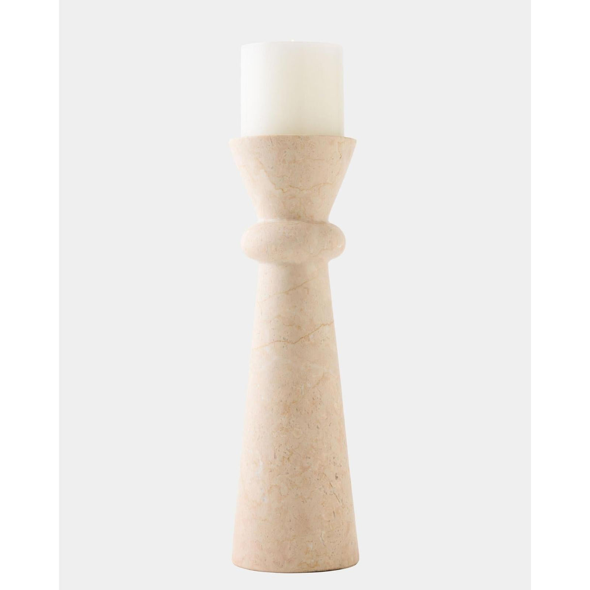Global Views Botticino Candle Holder