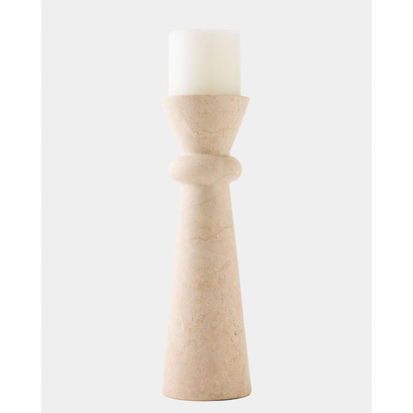 Global Views Botticino Candle Holder