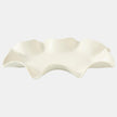 Global Views Frill White Tray
