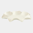 Global Views Frill White Tray