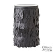 Global Views Emily Martini Table - Black