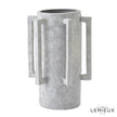 Global Views Normandie and Bretagne Vase - Light Grey