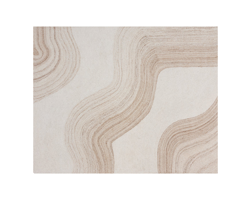 Sunpan Sanibel Hand-Tufted Rug - Ivory / Beige