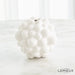 Global Views Bubble Vase - Volcanic White